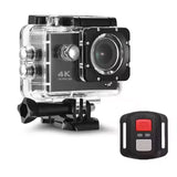 4K Sport 30M Waterproof Action Camera Ultra HD, WiFi, Remote and Accessories Kit
