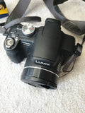 Panasonic Lumix DMC-FZ18 8.1MP Digital Camera 18x Optical Zoom Black Tested VGC