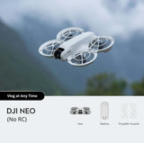 DJI Neo Drone 4K Camera 135g Ultra Light Beginner Friendly International Version
