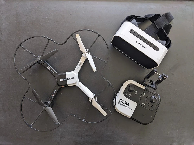 SHARPER IMAGE FPV STREAMING DRONE DRO-004 720P AUTO PILOT FIRST PERSON VIEW