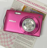 Nikon COOLPIX S3300 Strawberry Functional6x Zoom 16.0MP Digital Camera Pink