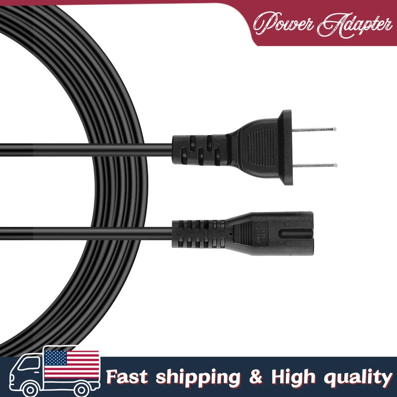 5ft AC Power Cord for Venom Pro Duo 80W X2 RC Battery Balance Charger US Converter