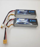 4S Lipo Battery 3300mAh 14.8V 50C Soft Case RC Battery with XT60 Plug