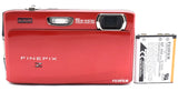 [Exc+5] FUJIFILM FinePix Z900 EXR Compact Digital Camera Red From JAPAN #2495324