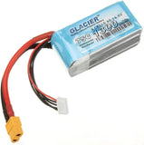 Glacier LiPo battery 4S 1300mAh with XT60 connector and balance lead