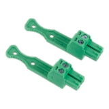 Tascam MM-2D-X 2-Chan Mic/Line Input/Output Dante Converter Green Connector