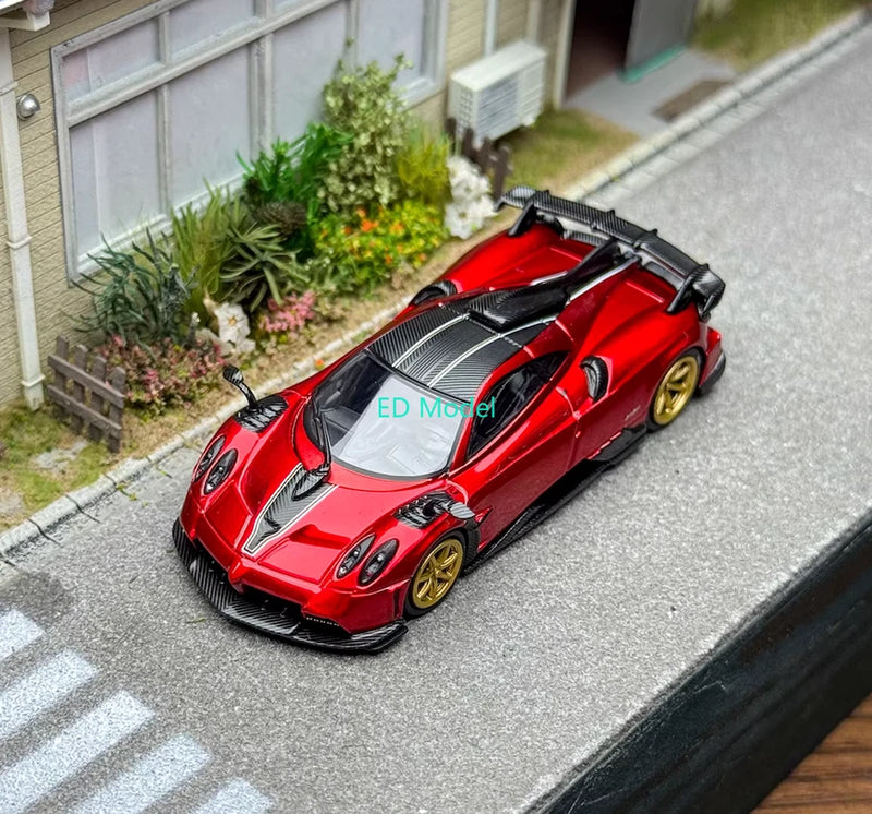BN CM 1:64 Red Imola Racing Sports Model Diecast Metal Car
