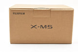 [Almost Unused] Fujifilm X-M5 silver 26.1MP CMOS4 Digital Camera body From JP