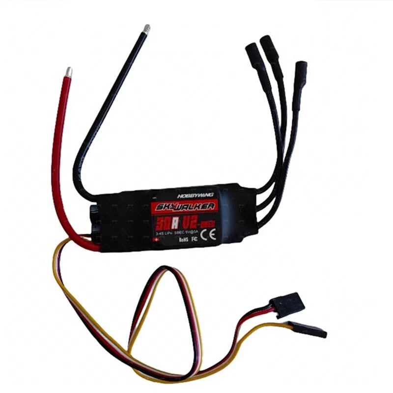 Hobbywing SkyWalker 30A V2 Brushless ESC with Reverse Brake for FPV Drones