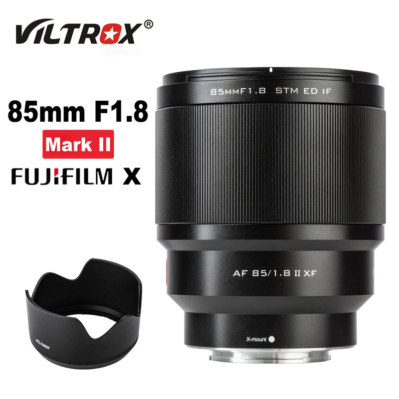 Viltrox 85mm F1.8 Mark II APS-C Auto Focus Lens for Fujifilm Fuji X Mount Camera
