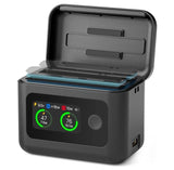 SYMIK 27W Dual Fast Charger for Insta 360 X5 PLUS 2 Batteries ??