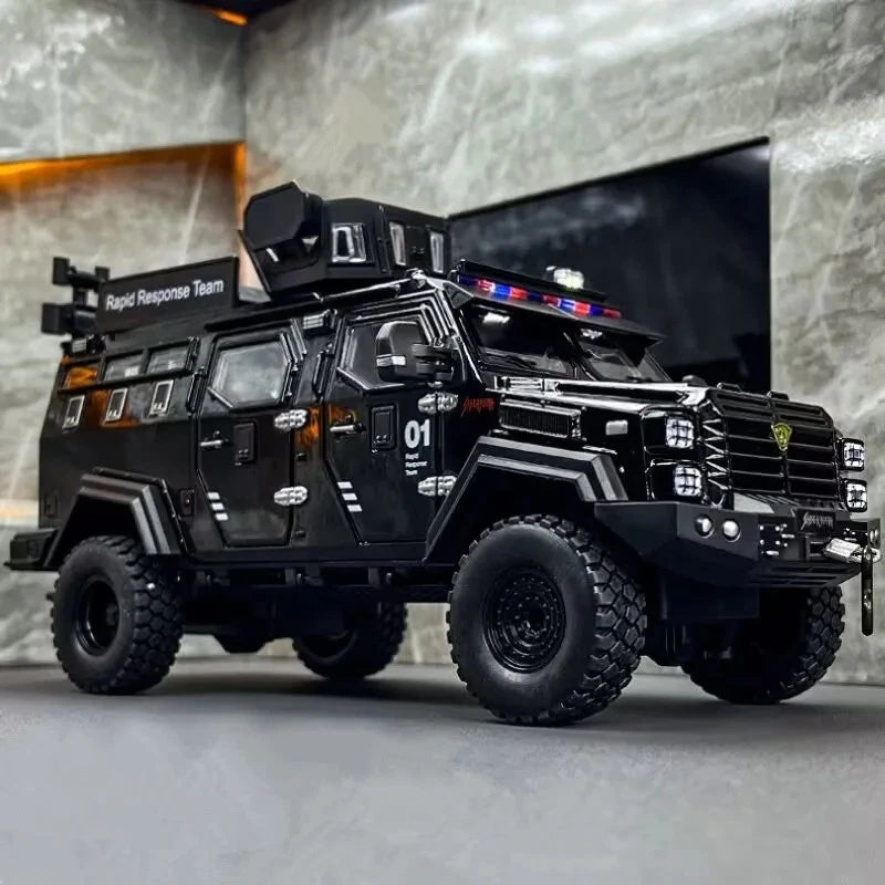 1:32 Alloy Sword Toothed Tiger Explosion Proof Car Model Diecast Metal Off-road