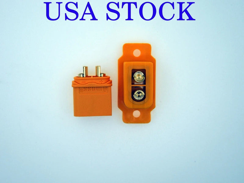 XT60BE-F & XT60H Model Airplane Battery Gold-Plated 30A High Current Safe Male F Battery