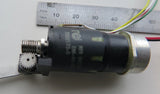 RC drone micro gearhead motor with spur gear, black housing, and multicolor wiring