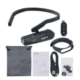 EP5 Head Mounted Sports Camera 8MP 1080P w/ Remote Control for Vlogger Blogger