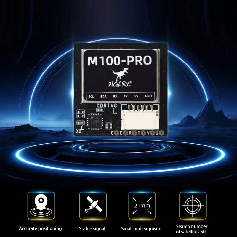 HGLRC M100 PRO GPS B101 10th Protocol Chip QMC5883L Compass for FPV Drone