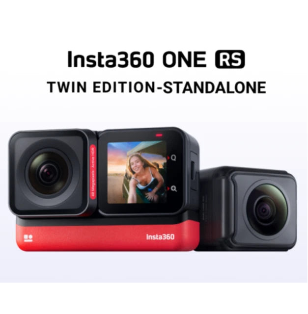 Insta360 ONE RS Waterproof Action Camera 5.7K 60fps 360?? Super Wide Angle Lens
