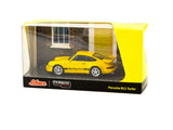 Tarmac Works x Schuco Porsche 911 Turbo Yellow Global64 1:64 Diecast Model Car