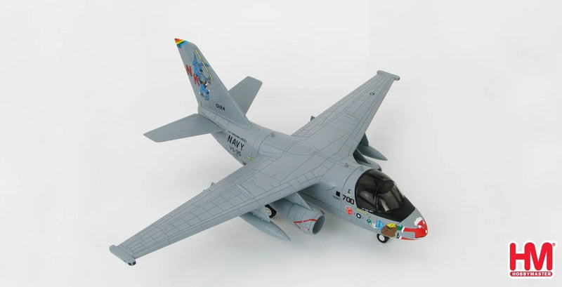 Gray S-3B Viking 1:72 scale model plane with cockpit and US Navy markings