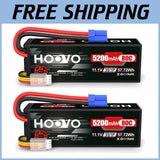 Professional Grade 80C 5200mAh Lipo Battery 2 Pack^//