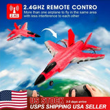 US 2.4G F35 Lightning RC Fighter Jet Remote Control Plane for Beginners Aircraft