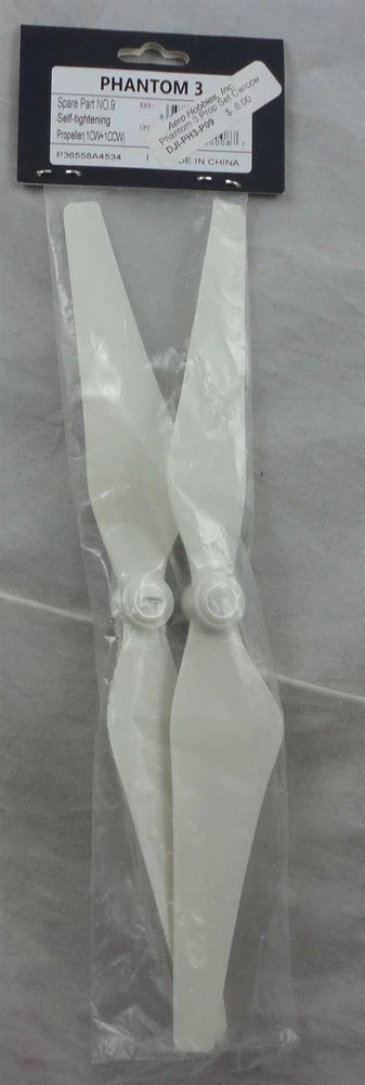 DJI Quad-Copter/Drone Propellers (CW/CCW) For Phantom 3 DJI-PH3-P09 (Part No. 9)