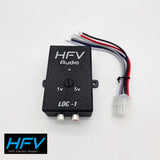 HFV Audio  RCA Speaker line out converter W remote turn on for car amplifier