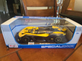 Maisto Bugatti Bolide Special Edition Diecast Boxed 1:18 Model Car Yellow Black