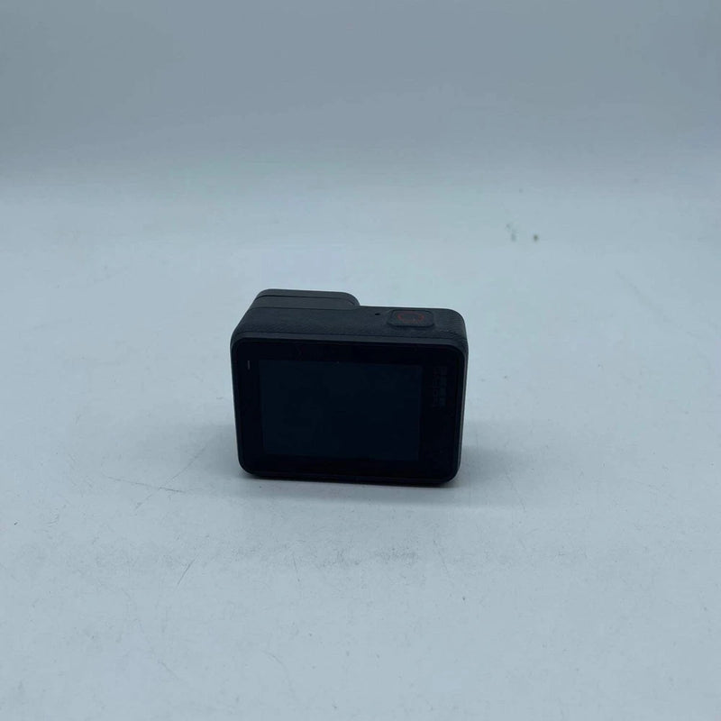 GoPro Hero5 action camera in black housing with front status window and screen