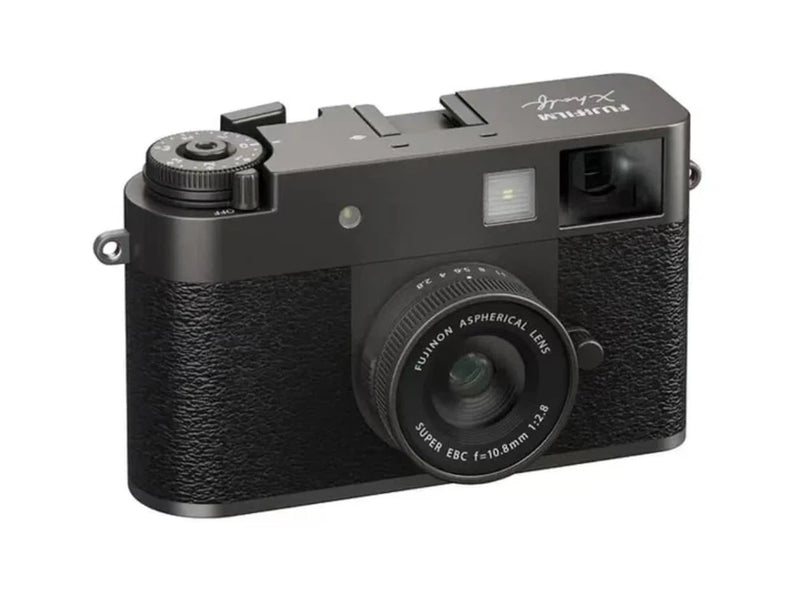 Fujifilm X Half 10.8mm f/2.8 Lens Charcoal Silver w Charger Digital Camera