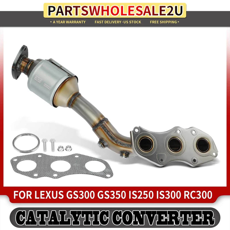 Passenger Side Catalytic Converter for Lexus IS250 2006-2015 GS350 RC300 RC350 Converter