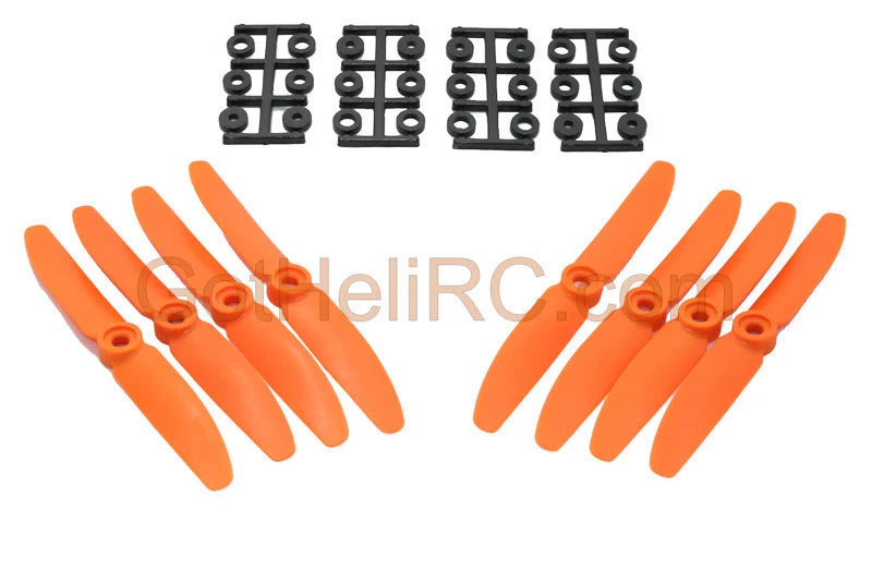 HQ Prop 5045 5x4.5 ORANGE MultiRotor propeller CW,CCW for 250mm Quad, FREE SHIP