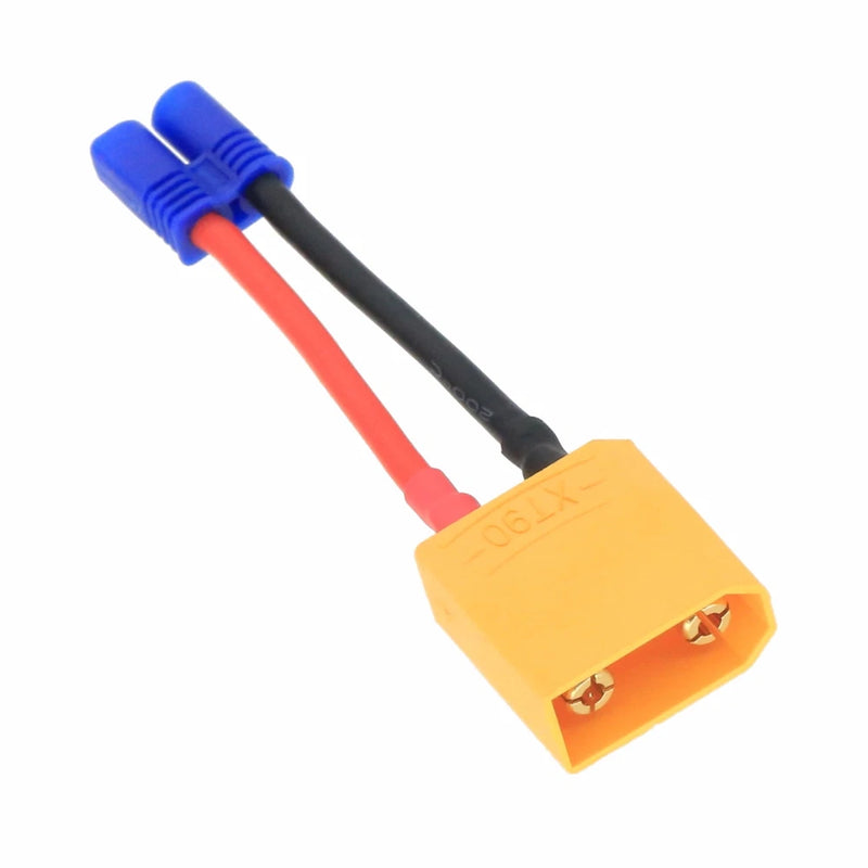 EC2 Male to XT90 Male cable 16AWG 5CM wire For Lipo Battery Hobbies Toys FPV UAV
