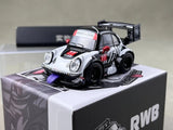 ZD DK 1:64 Black Dragon 930 #77 Widebody Cute Q Sport Model Diecast Metal Car BN