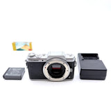 Panasonic LUMIX DMC-GF7 16MP MFT Mirrorless Camera Body Silver Wi-Fi AVCHD Japan