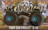 CHASE 1989 Chevrolet S-10 Monster Truck Ace Ventura 1:64 Model Greenlight 44920E
