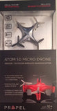 New Atom 1.0 Remote Control Micro Drone Indoor / Outdoor Wireless Quadrocotper
