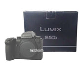 New Panasonic Lumix S5 IIX Mirrorless Camera Body L-Mount Full-Frame (DC-S5M2X)
