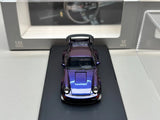 Street WARRIOR SW 1/64 Porsche RWB 964 Purple Diecast Model Car Fast shipping