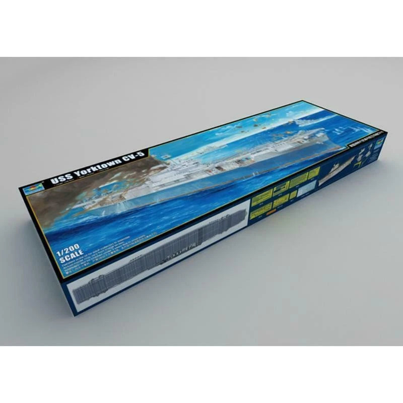 Trumpeter Warship 03711 1:200 USS Navy Yorktown CV-5 Aircraft Carrier Kit Model