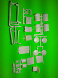 Peterbilt 352 Pacemaker Cabover 1/25 fuel tank battery box mud flaps frame COE Battery