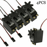 Premium 4X S3003 Gear Torque Servo For Futaba RC Car Boat Helicopter C# 4.8-6.0V