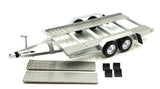 Ixo 1/18 Scale TRL005-18 - Single Car Trailer - Silver