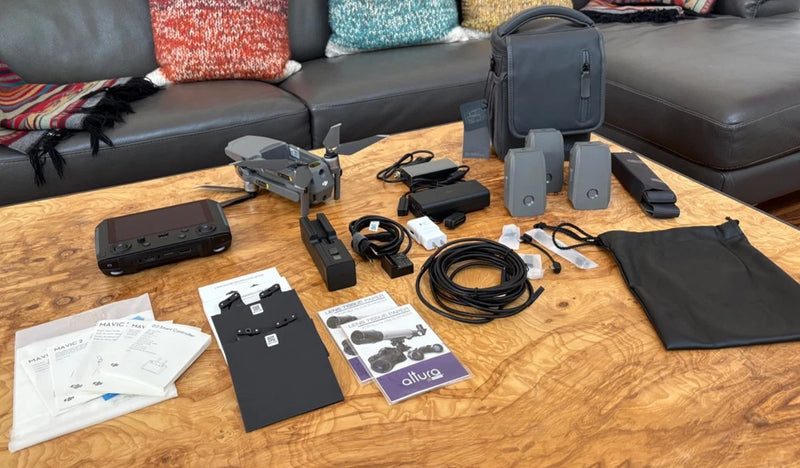 DJI Mavic 2 Pro Drone with Smart Controller, Fly More Kit plus extras EUC
