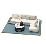 Diorama 1:18/24 Sofa Model Set Garage Workshop Furniture Scene Display Accessory