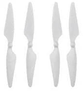 4PCS Propellers Blades for MJX B3 Rc Quadcopter Drone ( MJX Bugs 3 ) white