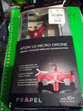 Red Atom 1.0 micro drone quadcopter for indoor/outdoor wireless use