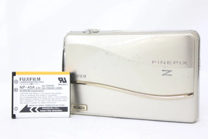 FUJIFILM FinePix Z800EXR 12.0MP 5x Optical Zoom Digital Camera GOLD From JAPAN