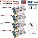 4x 3.7V 1000mAh Lipo Battery 952540 for Arduino Nodemcu ESP32 Development Board Battery