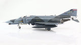 1:72 F-4E Phantom II model aircraft in gray with landing gear down